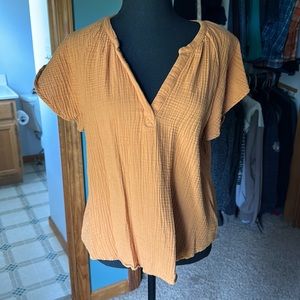 Mustard Blouse